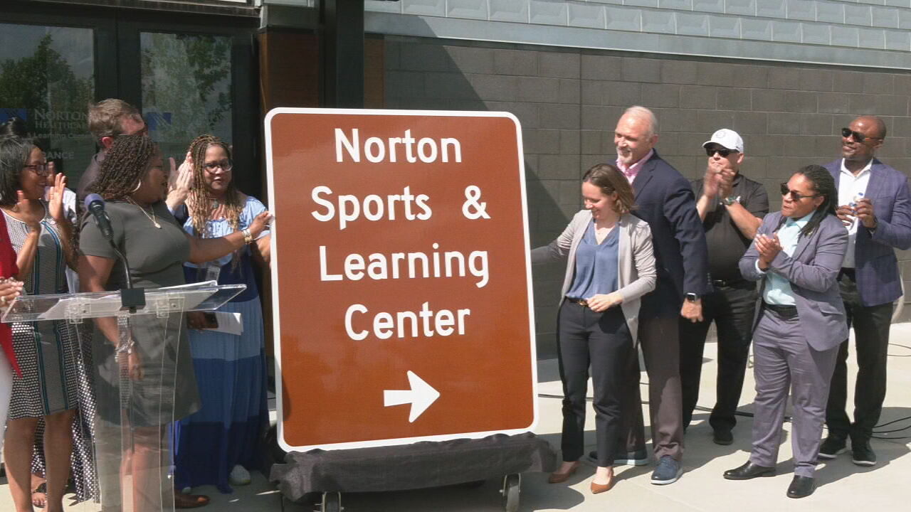 Highway signs will soon point motorists to Norton Healthcare Sports and Learning Center in west Louisville